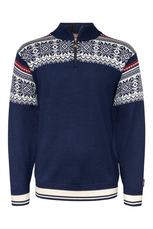 Faroese Jumper From Norwool Of Pure New Wool With Classic Pattern